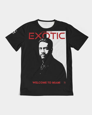 EXOTIC MOVIE TEE Santiago Acosta BLACK