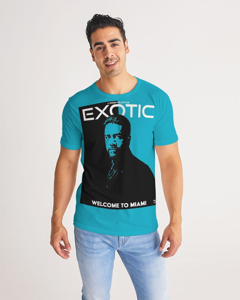 EXOTIC MOVIE TEE Santiago Acosta TEAL