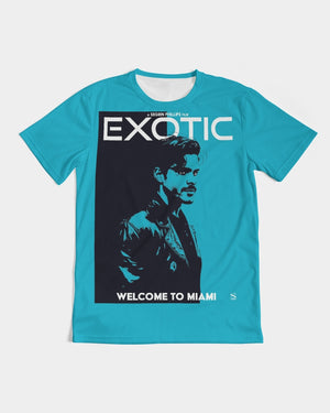 EXOTIC MOVIE TEE Alejandro TEAL