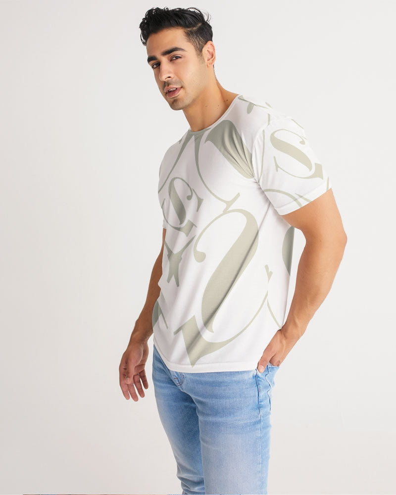 SG Kaleidoscope White and Sand Men's Tee