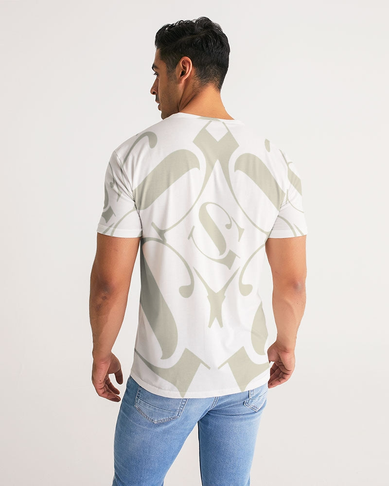 SG Kaleidoscope White and Sand Men's Tee