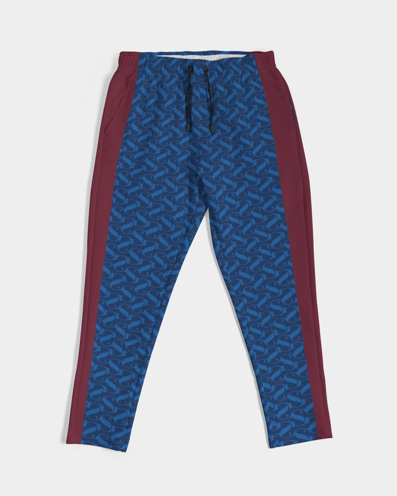 SG Blue and Maroon Men's Joggers