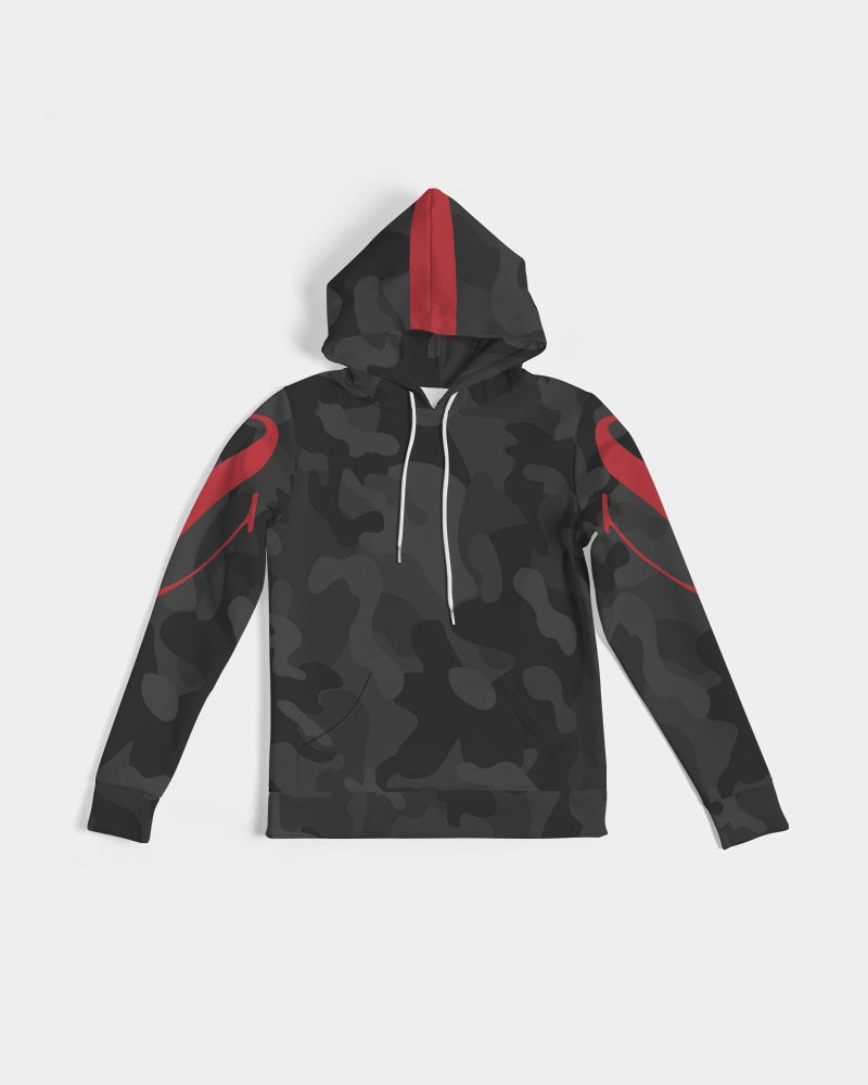 SG Smoke Army Fatigue and Red Women's Hoodie