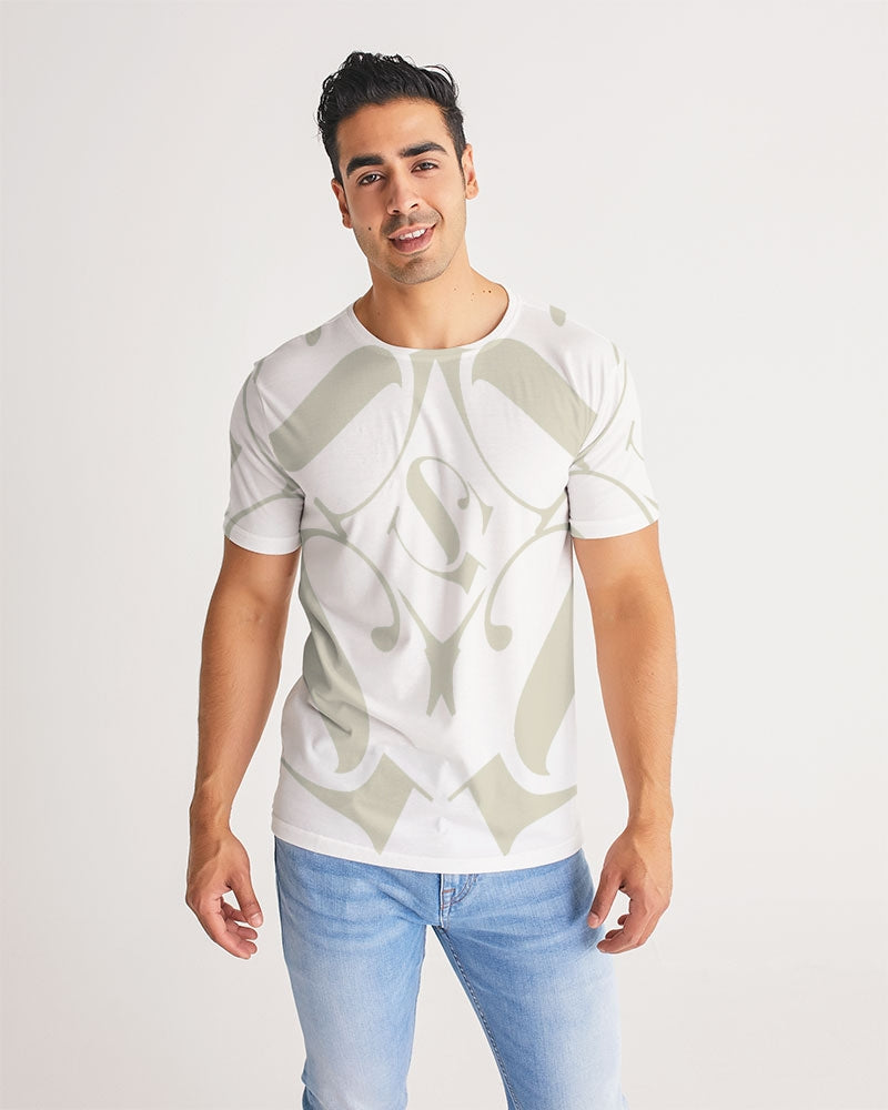 SG Kaleidoscope White and Sand Men's Tee