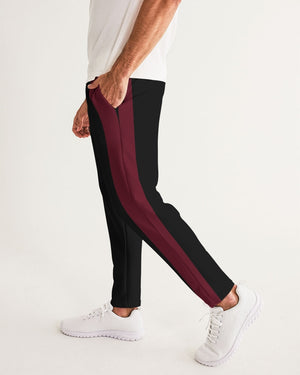 SG Black and Maroon Men's Joggers