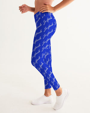 So Gorilla Royal Blue Women's Yoga Pants