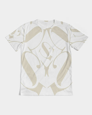 SG Kaleidoscope White and Sand Men's Tee