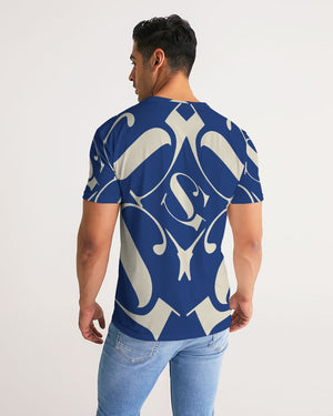 SG Kaleidoscope Blue and Grey Men's Tee