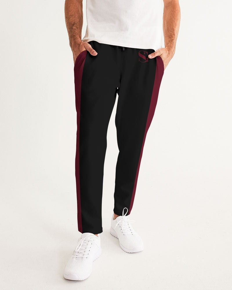 SG Black and Maroon Men's Joggers