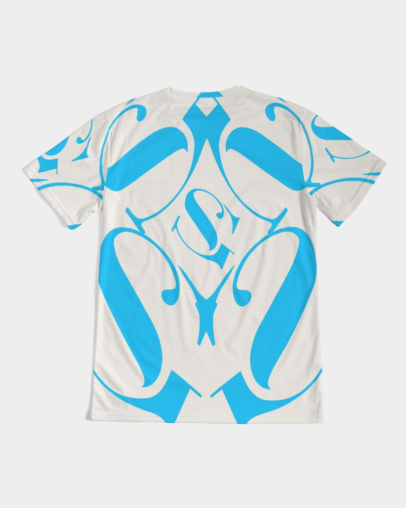 SG Kaleidoscope Cream and Sky Blue Men's Tee