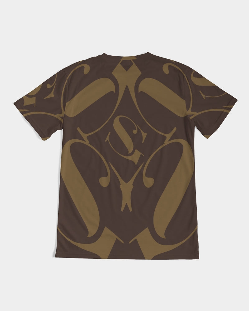 SG Kaleidoscope Brown and mustard Men's Tee