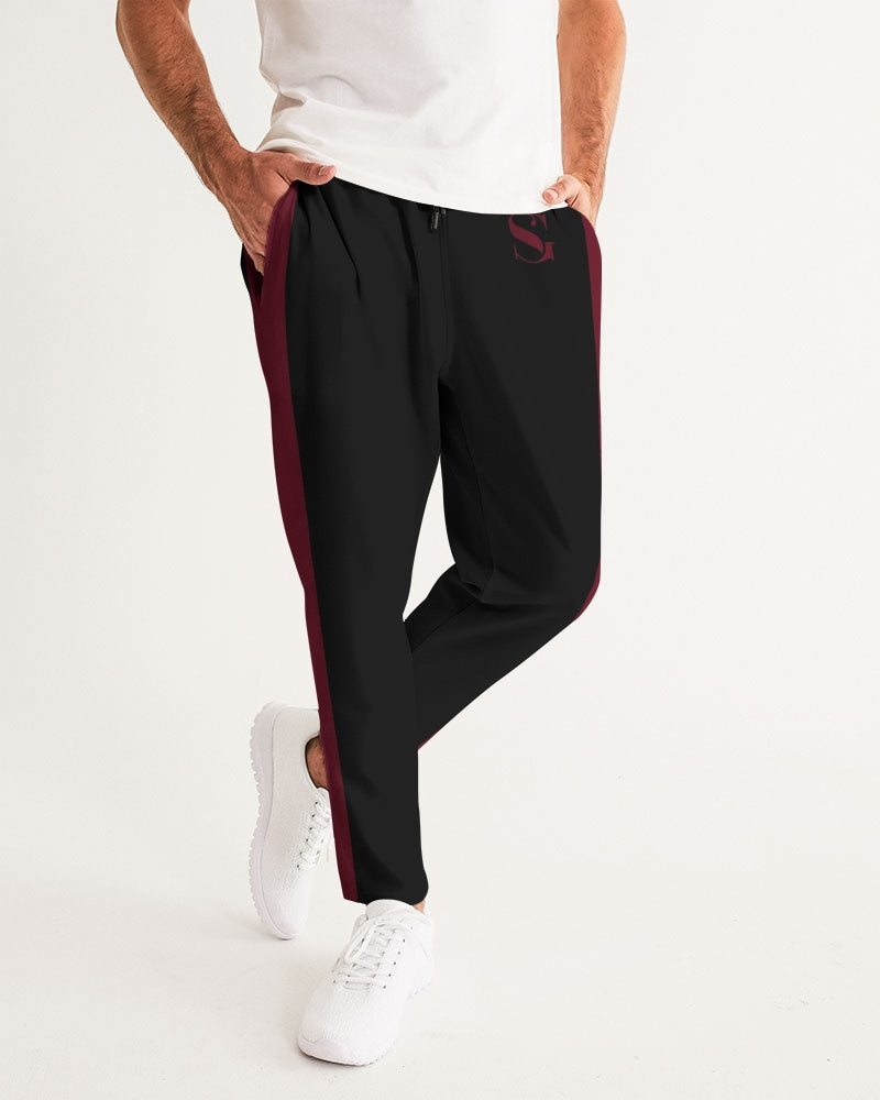 SG Black and Maroon Men's Joggers