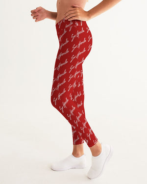 So Gorilla Red Women's Yoga Pants