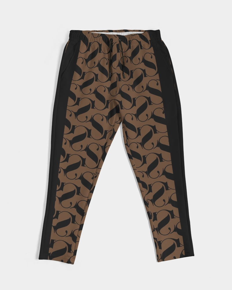 Brown and Black Men's Joggers