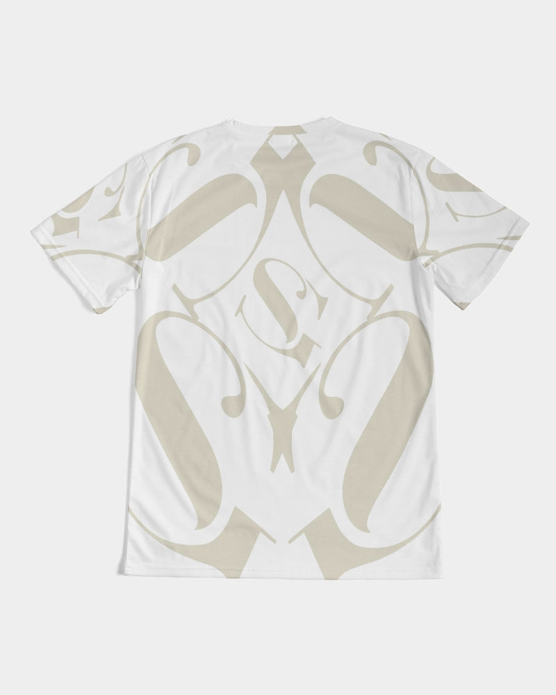 SG Kaleidoscope White and Sand Men's Tee