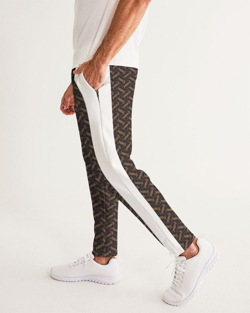 SG Premium Brown white Stripe Men's Joggers