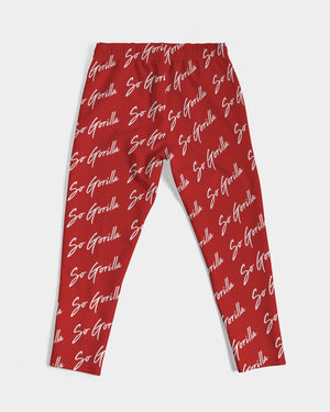 So Gorilla Red Men's Joggers