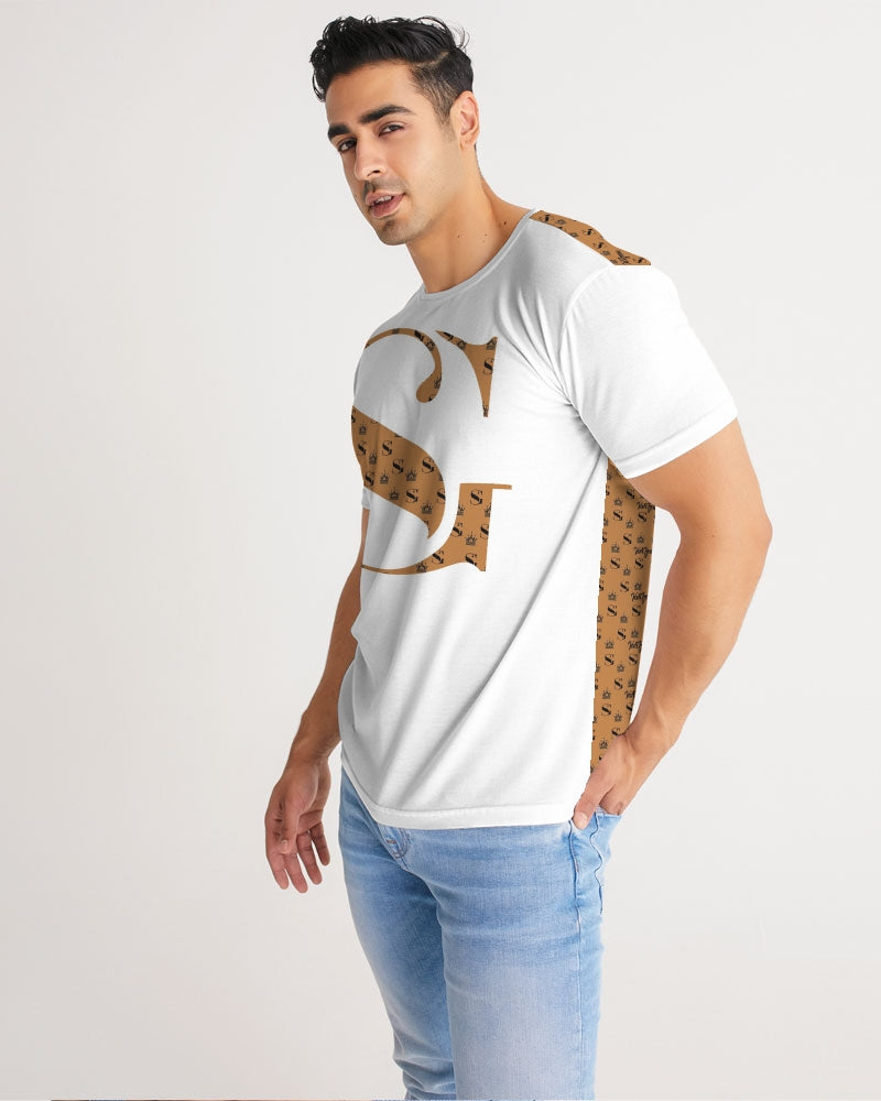 SG Signature white and timbo brown Men's Tee