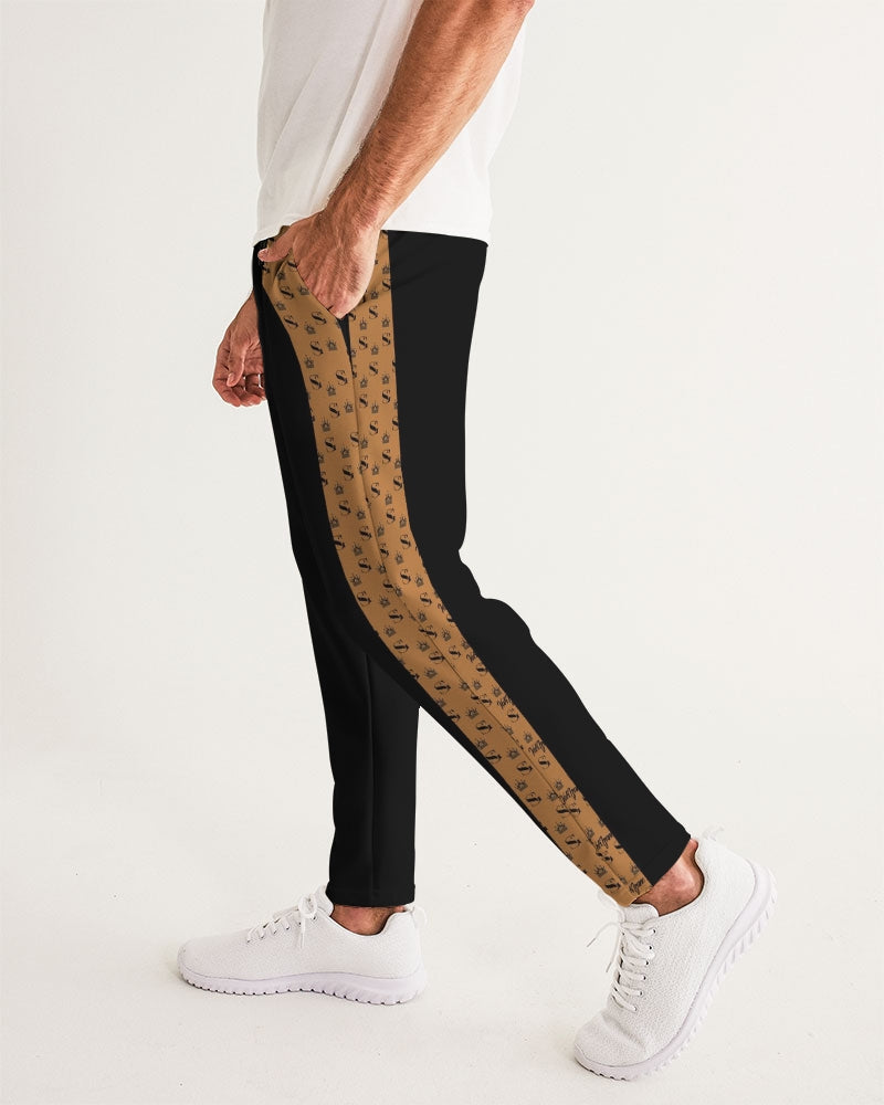 SG Signature Black With Stripe Men's Joggers