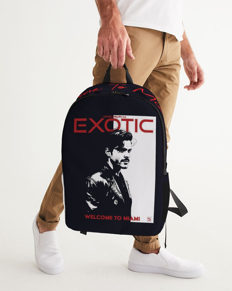 EXOTIC SF T SHIRTS FRONT Large Backpack