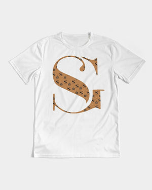 SG Signature white and timbo brown Men's Tee