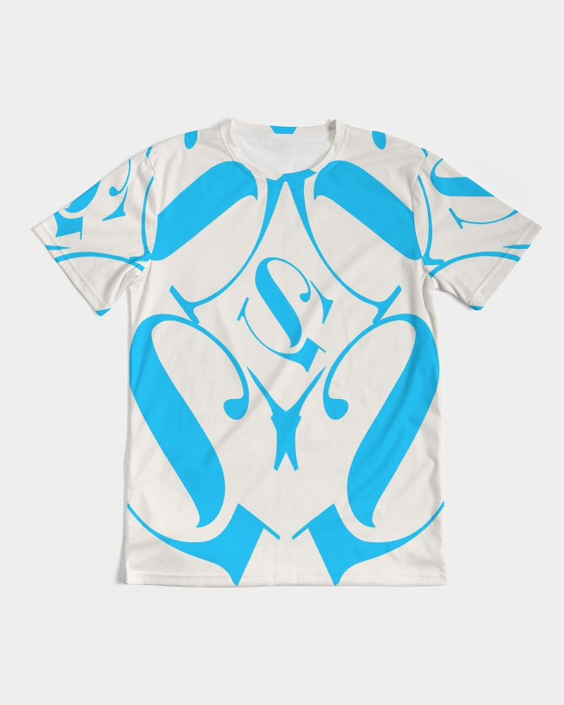 SG Kaleidoscope Cream and Sky Blue Men's Tee