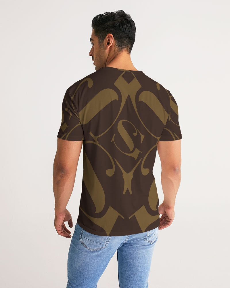 SG Kaleidoscope Brown and mustard Men's Tee