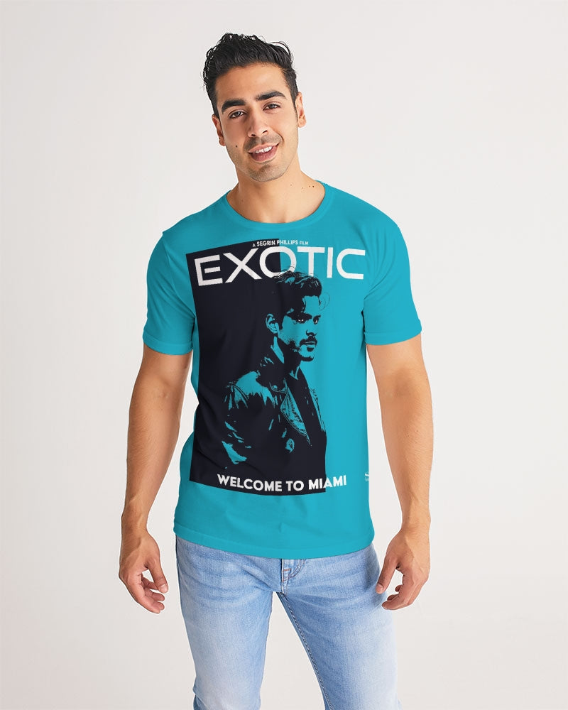 EXOTIC MOVIE TEE Alejandro TEAL