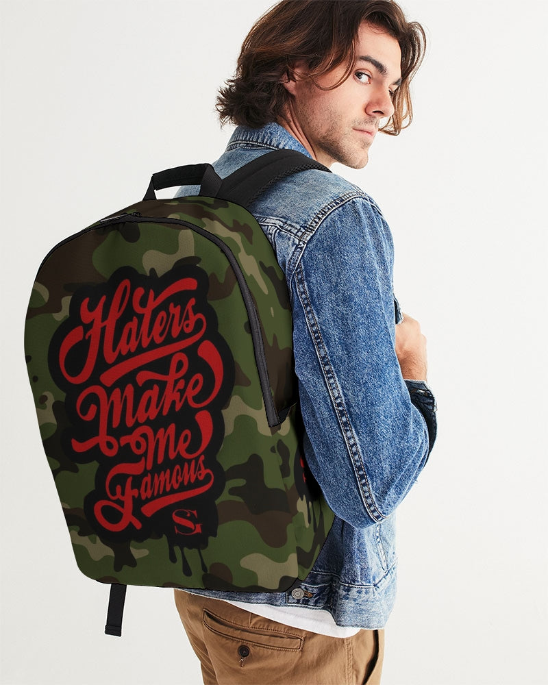 The Haters Large Backpack (Camo)